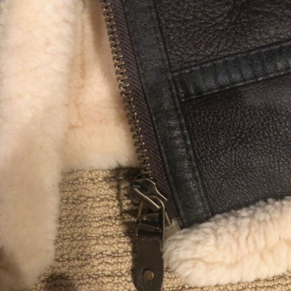 JK Members type B3 leather bomber xxl - Picture 3 of 9